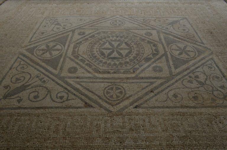 Roman Mosaics in Risan, Montenegro